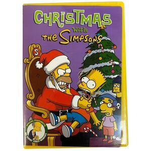 Christmas with the Simpsons (DVD, 2003) With Insert